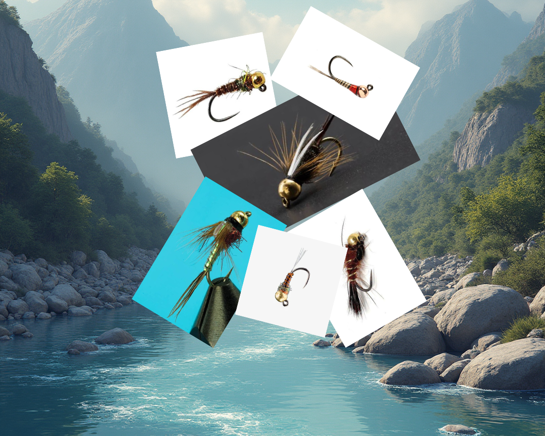 12 pack Tungsten Bead Head Productive Pack