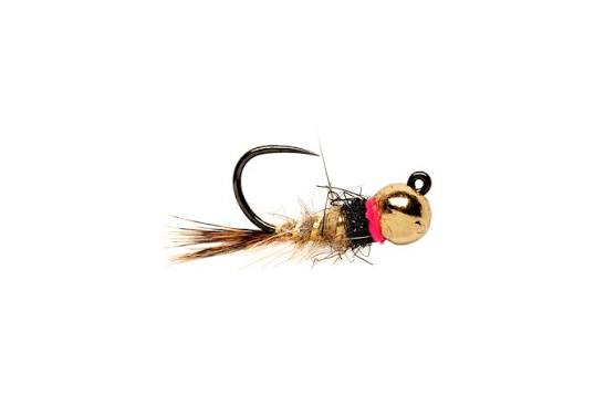 12 Brass Bead Rozas Hare's Ear